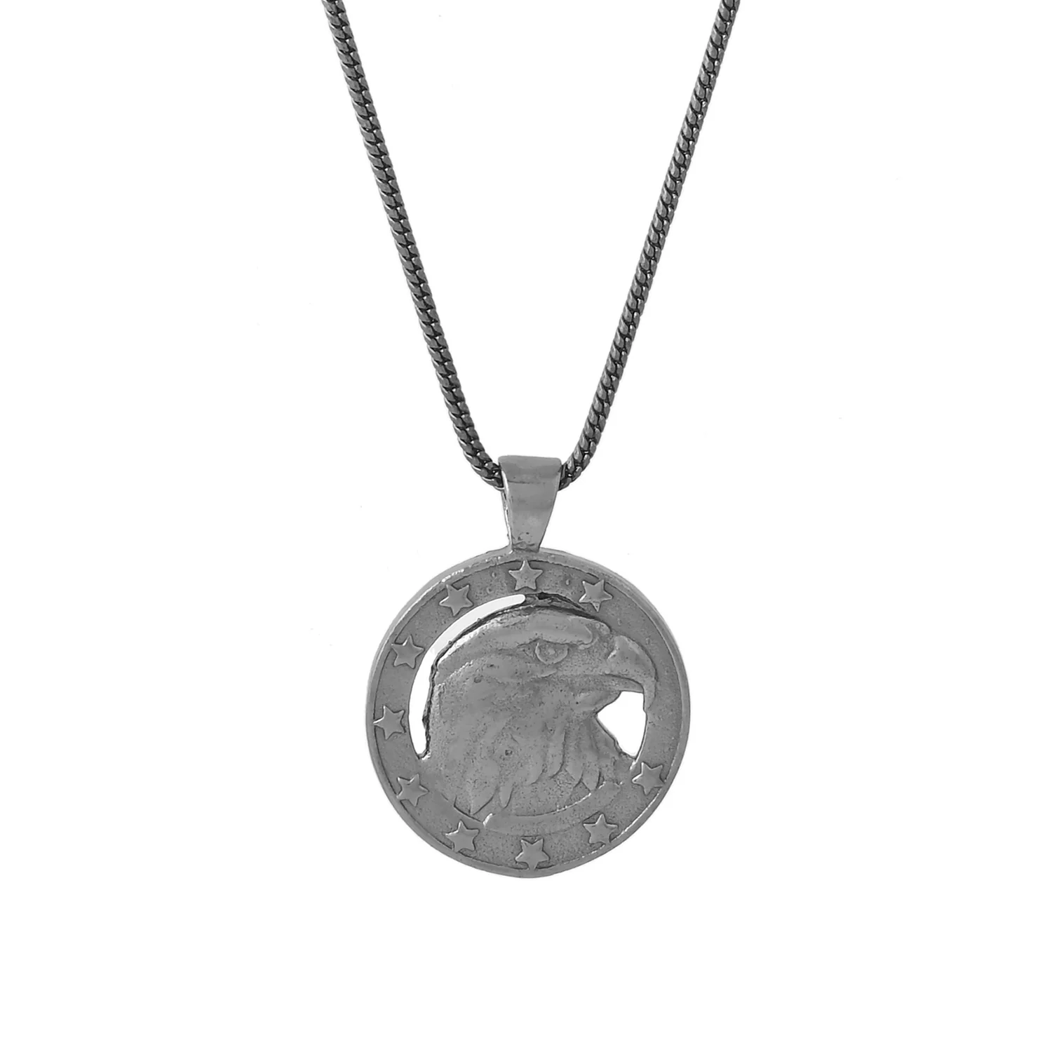 Eclipse Hawk Black Mens Pendant - Image 3