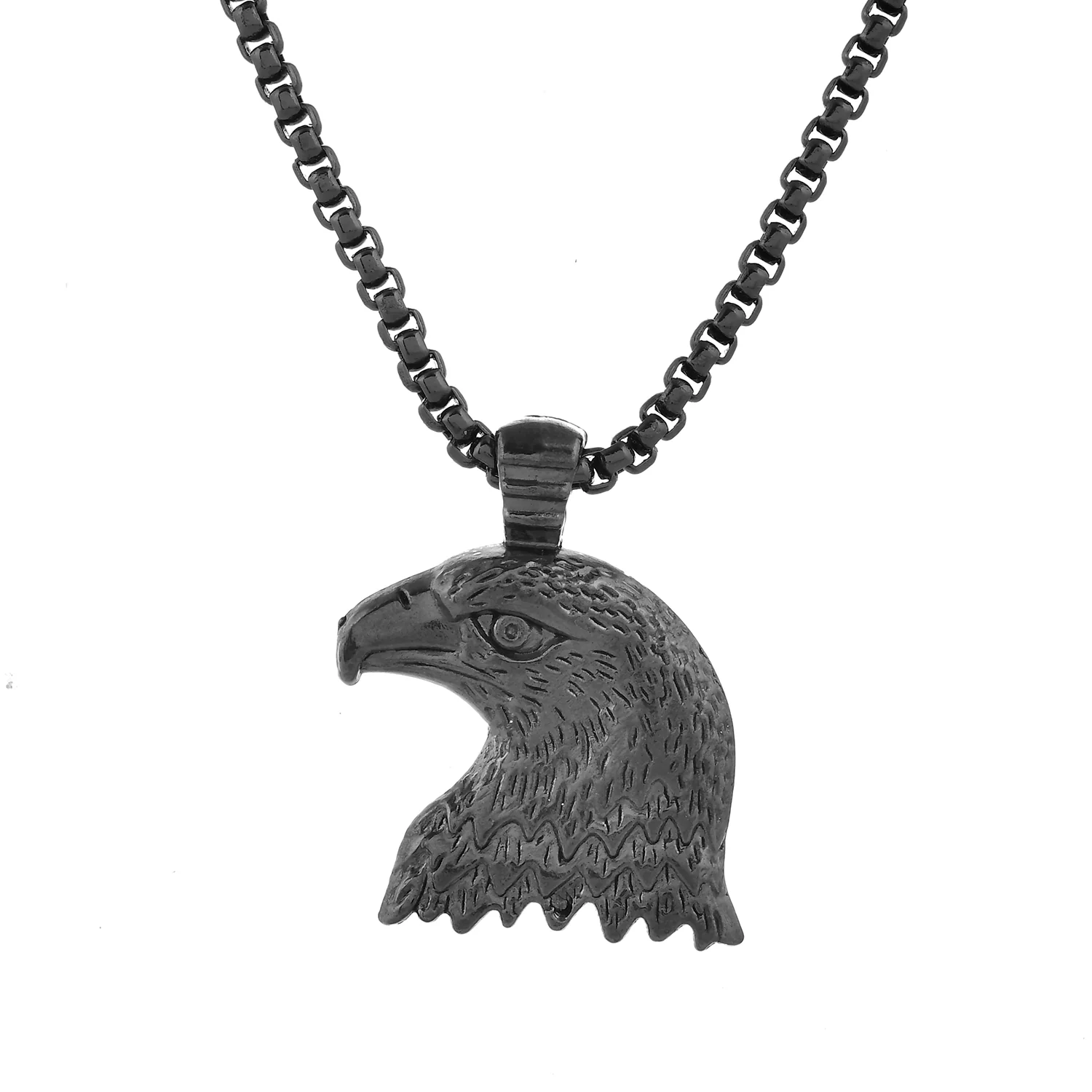 Eclipse Majestic Eagle Black Mens Pendant - Image 3