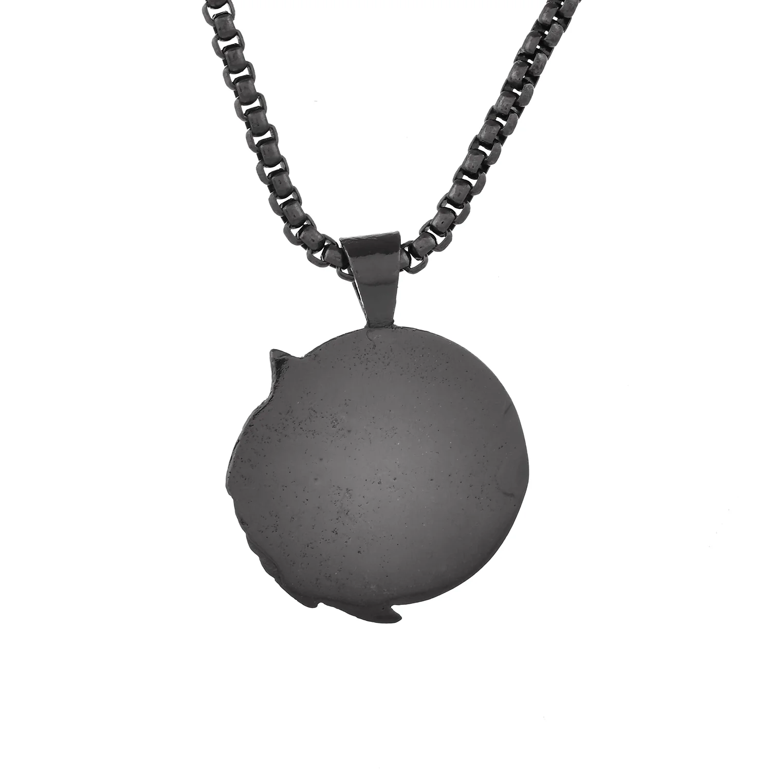 Eclipse Majestic Wolf Black Mens Pendant - Image 5