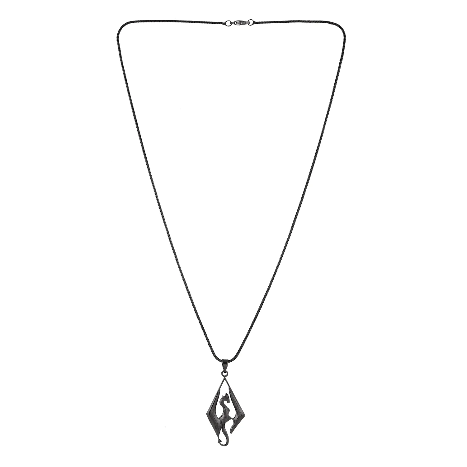 Eclipse Regal Black Dragon Mens Pendant - Image 4