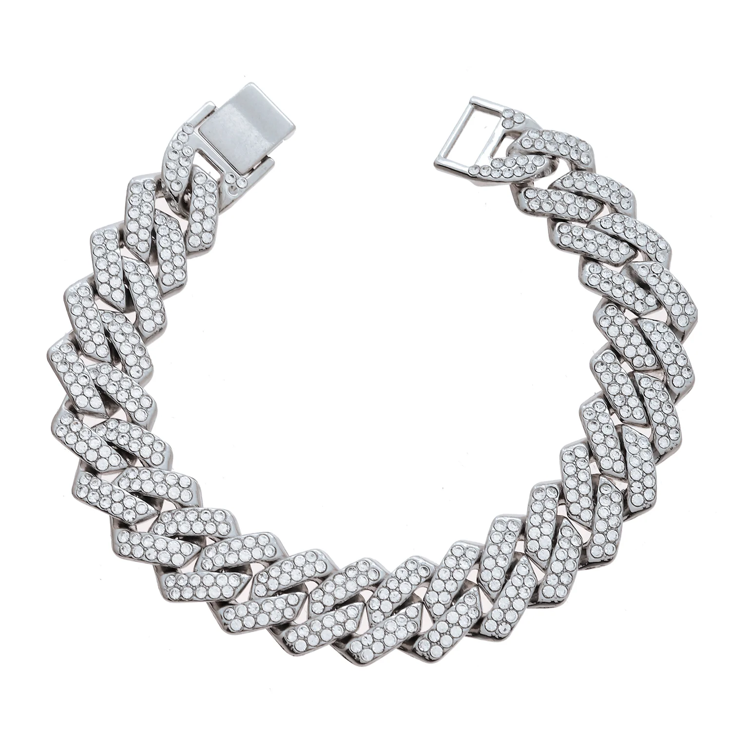 Eclipse Regal Elegance American Diamond Men's Bracelet - Image 5
