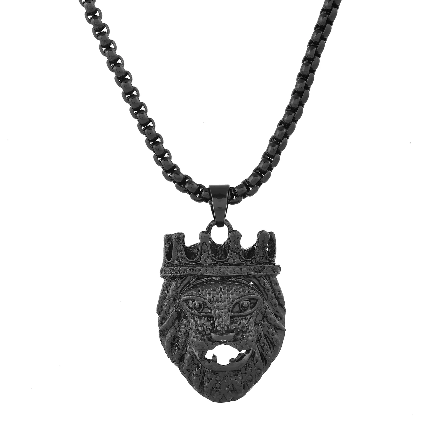 Eclipse Regal Roar Black Mens Pendant - Image 3