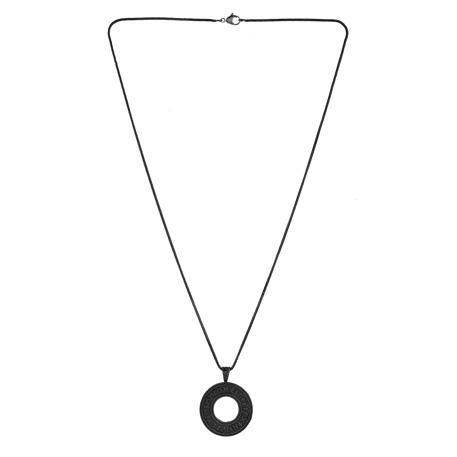 Eclipse Statement Black Mens Pendant - Image 4