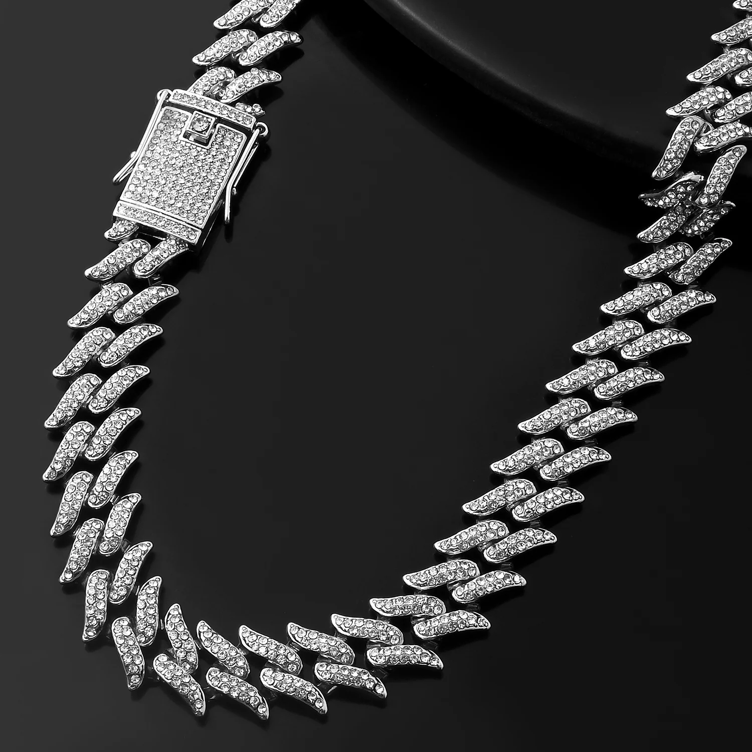 Eclipse The Gentleman American Diamond Men's Necklace