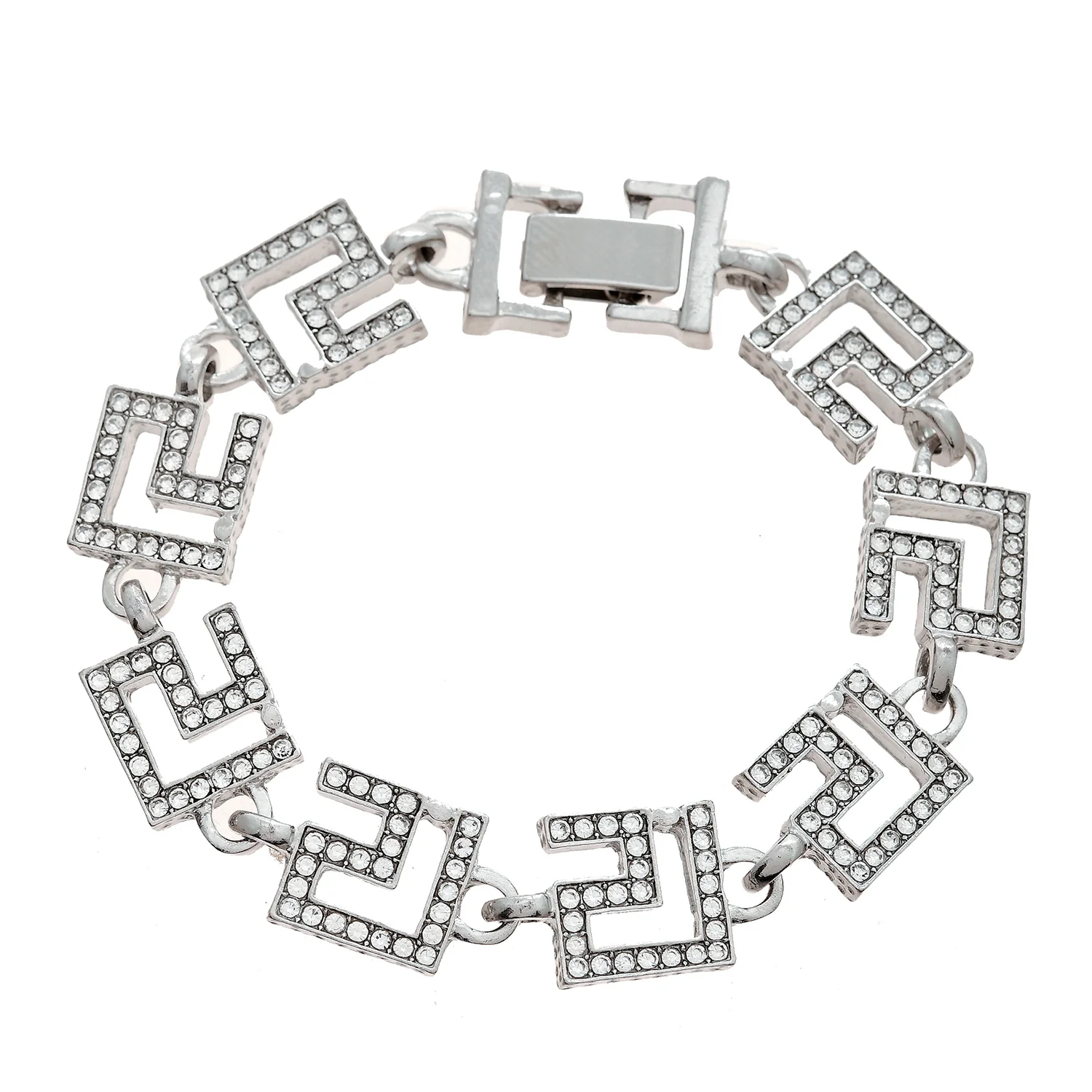 Eclipse Titan's Elegance American Diamond Men's Bracelet - Image 4