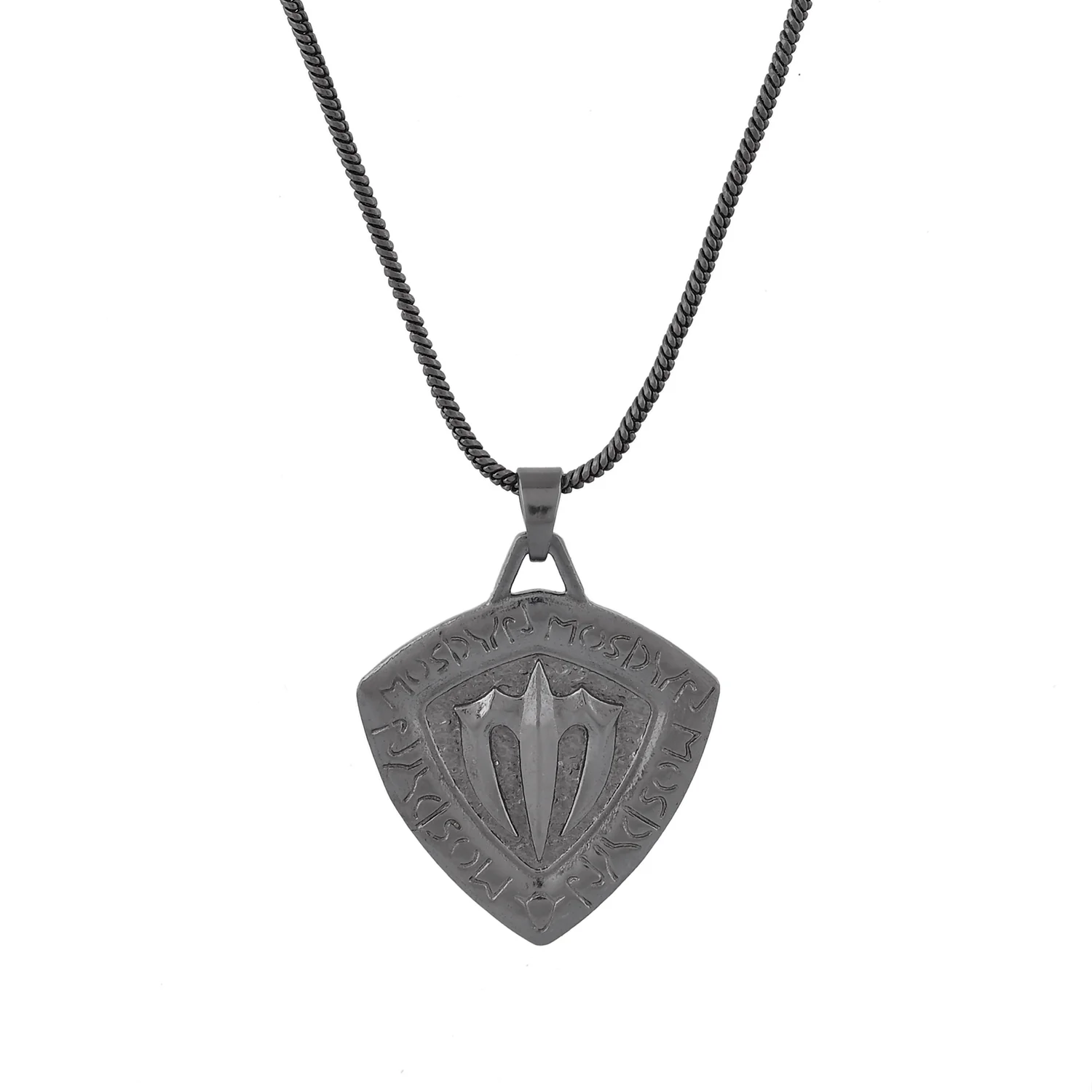 Eclipse Trishul Black Mens Pendant - Image 3