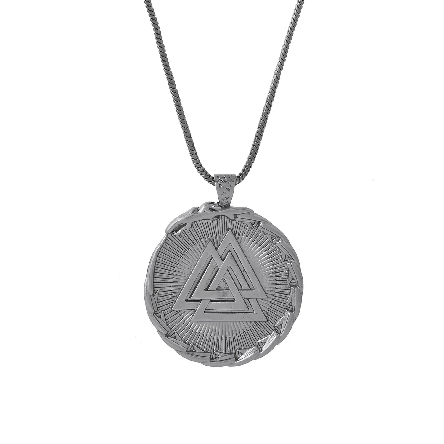 Eclipse Valknut Valor Black Mens Pendant - Image 3