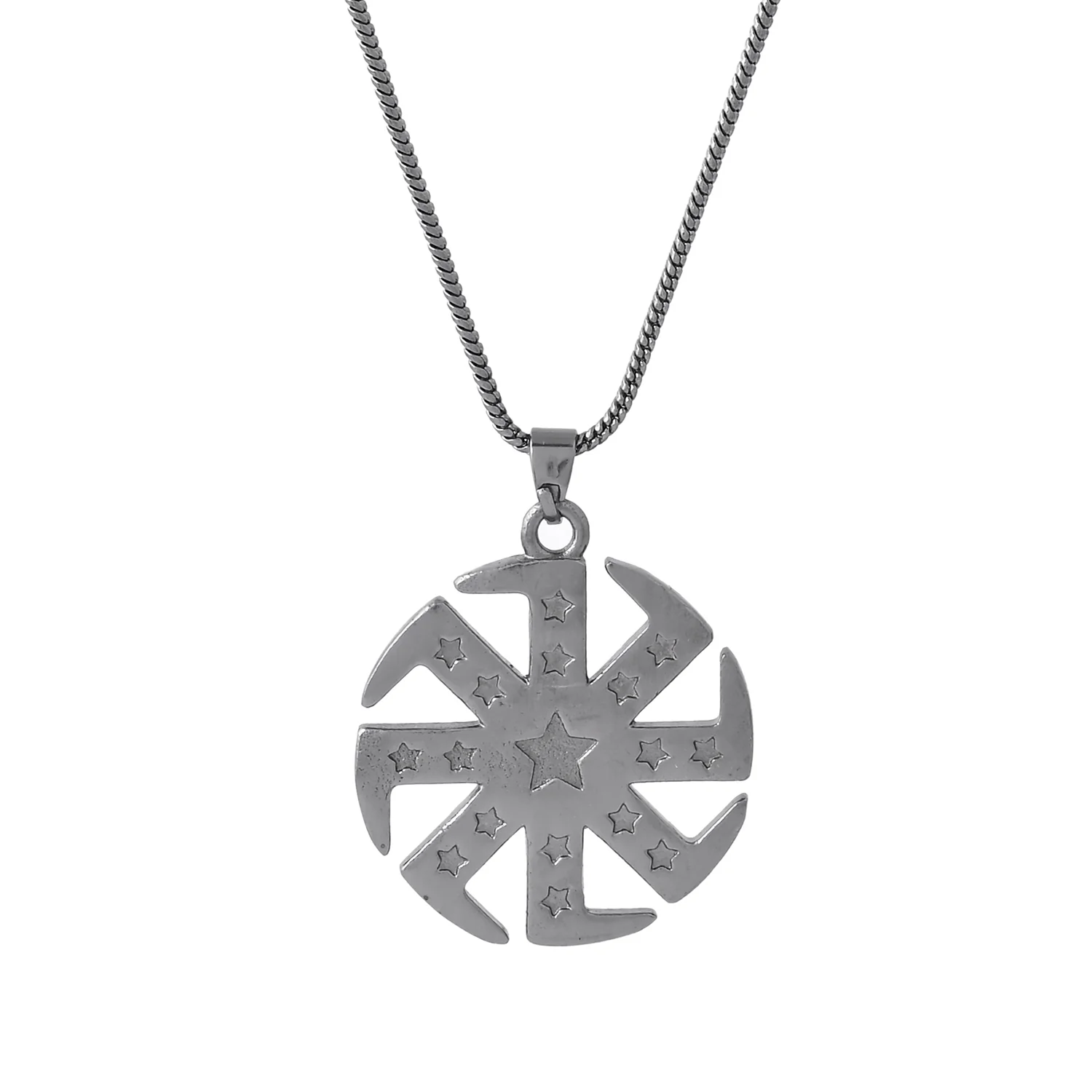 Eclipse Wheel of Power Black Mens Pendant - Image 3