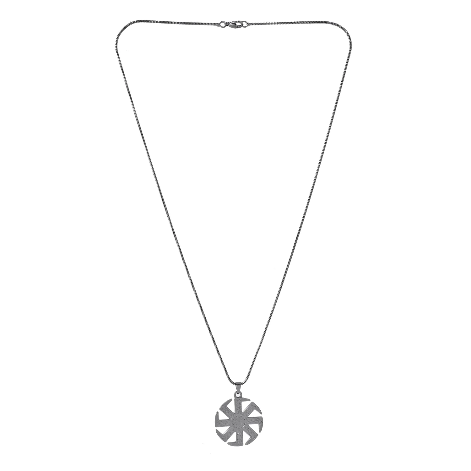 Eclipse Wheel of Power Black Mens Pendant - Image 5