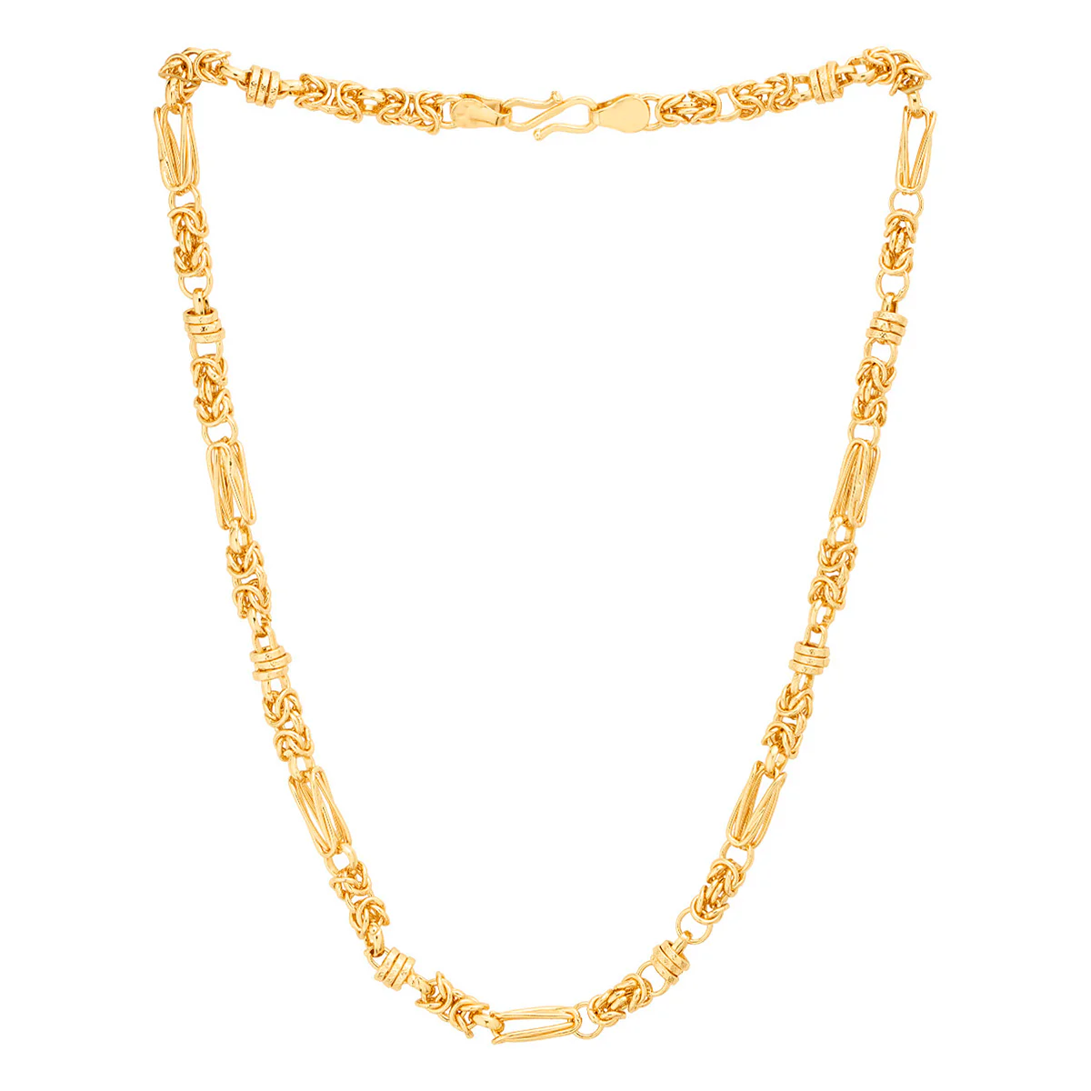 Elegant Bold Link Chain with Gold Plating - Image 3