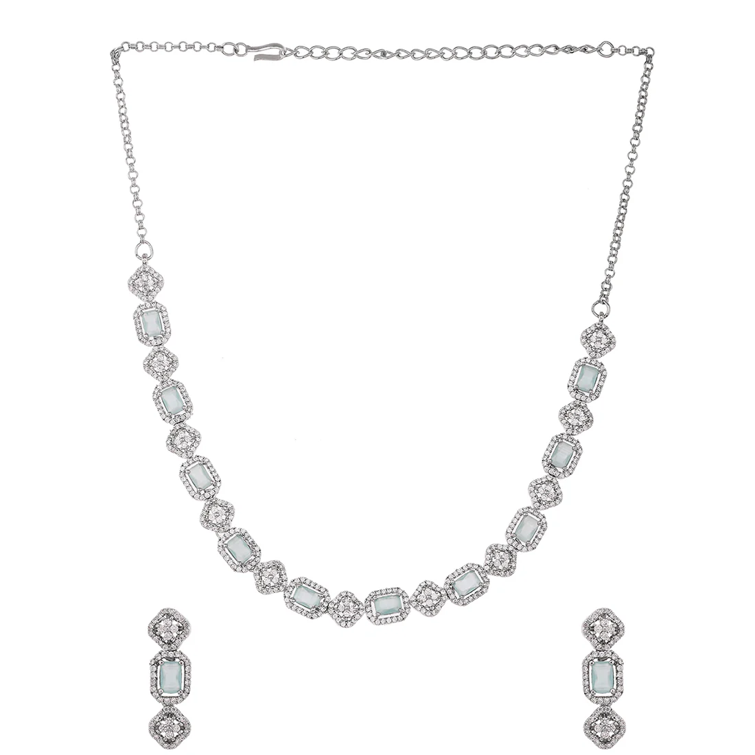 Elegant Designer Necklace Set from the House of Voylla - Image 3