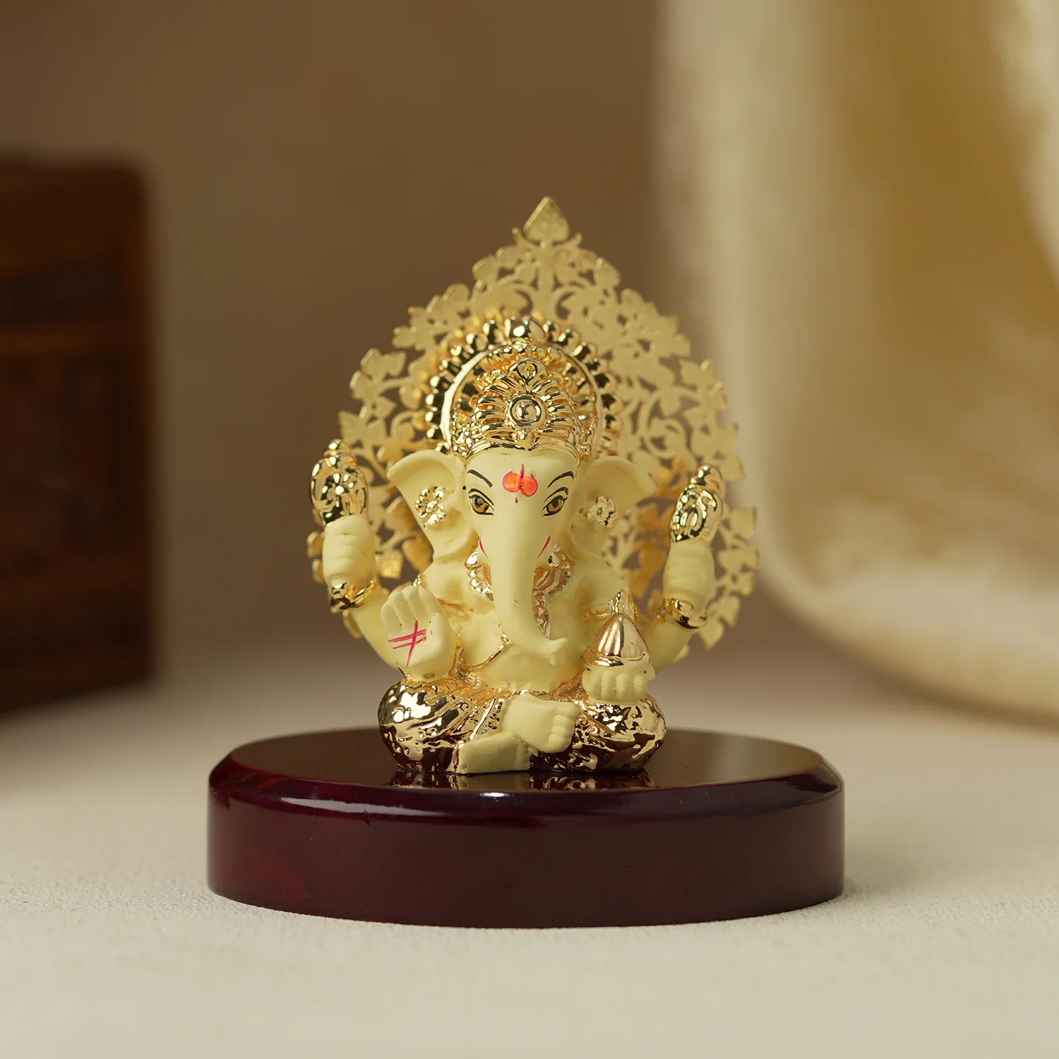 Elegant Festive Decor Lord Ganesh Idol