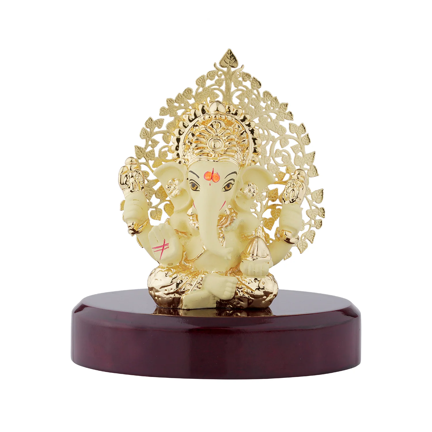 Elegant Festive Decor Lord Ganesh Idol - Image 2