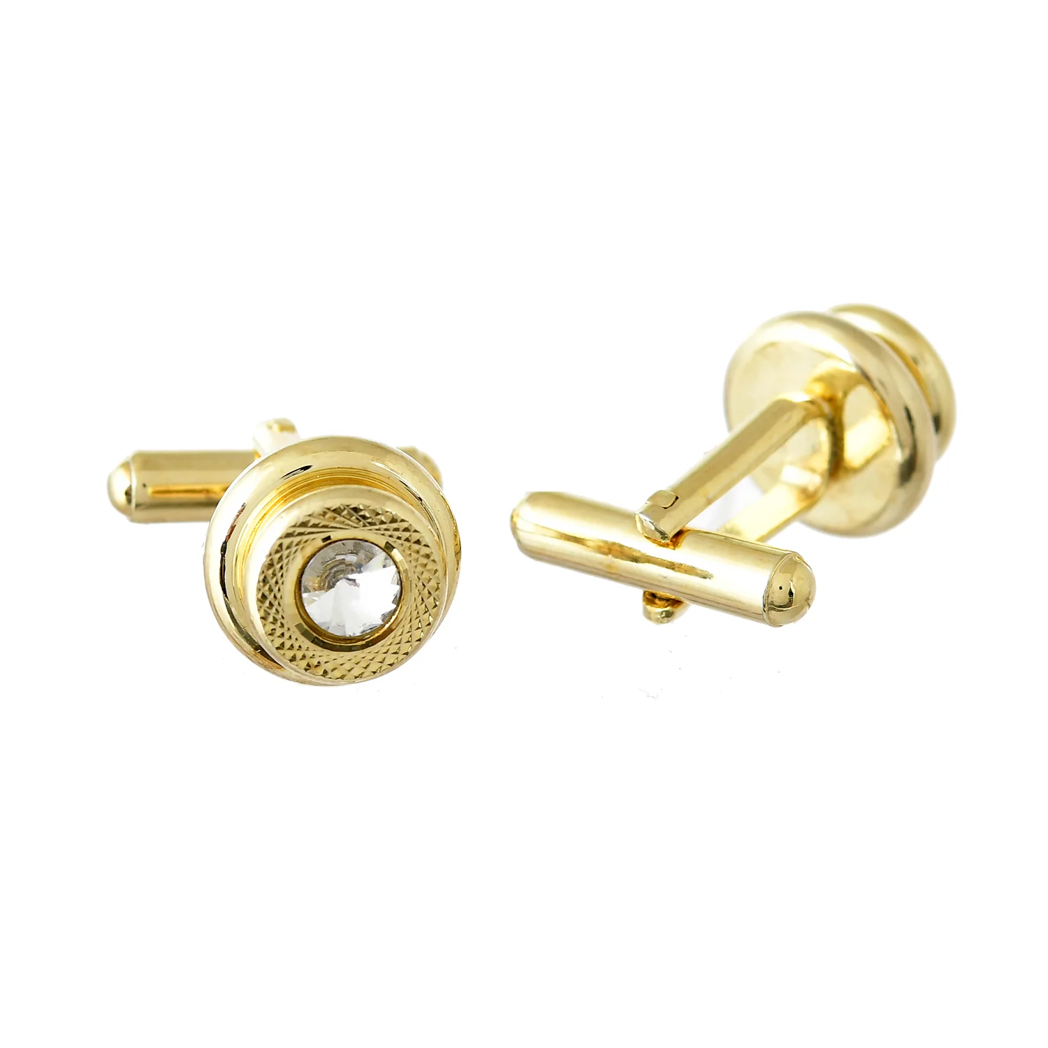 Elite Gold Men's Cufflinks - Image 2