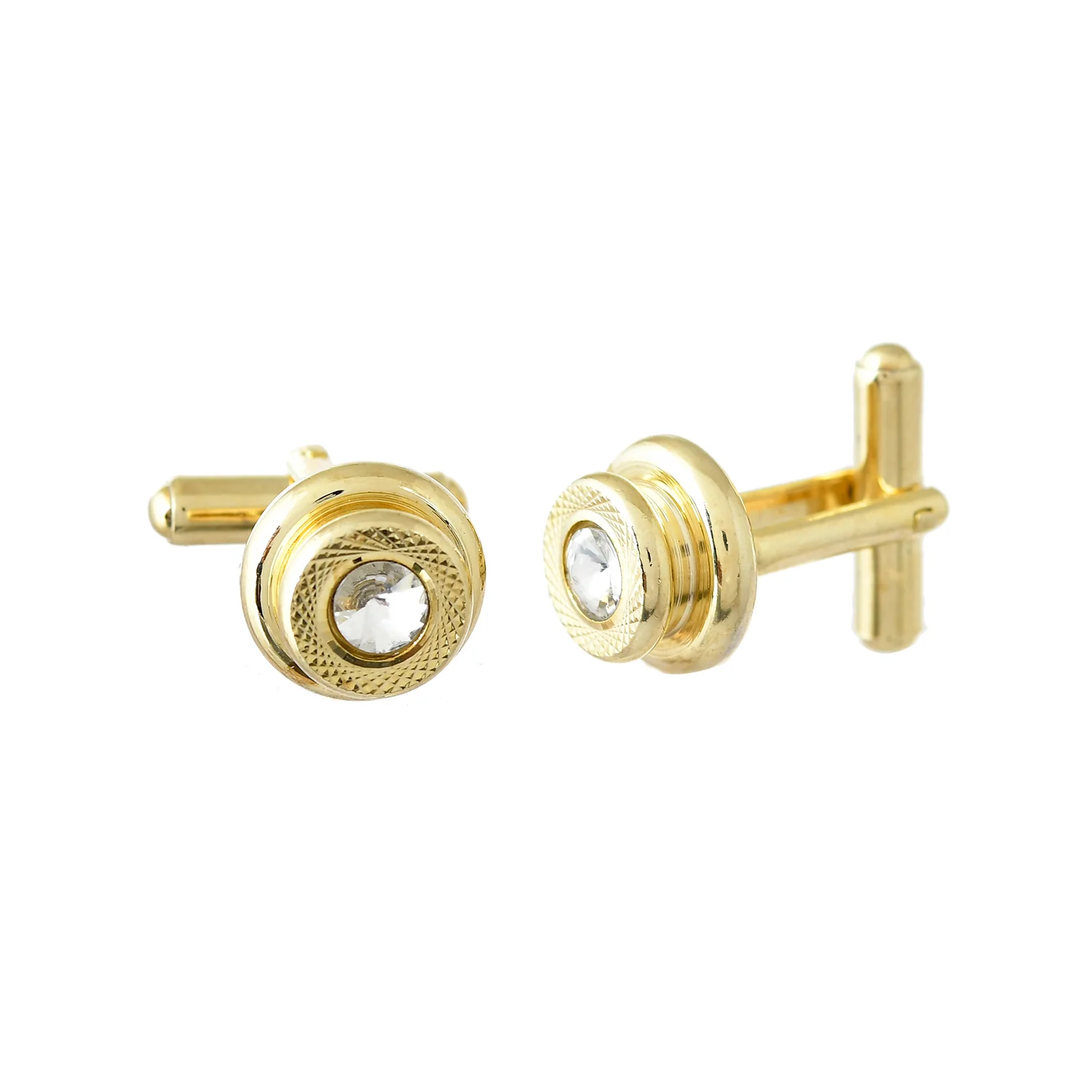 Elite Gold Men's Cufflinks - Image 4