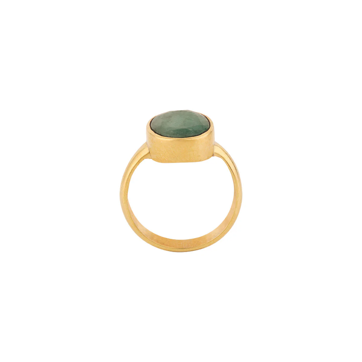 Emerald (Panna) 7.25 Ratti Ashtadhatu Rashi Ratna Ring with original Lab Test Certificate - Image 4
