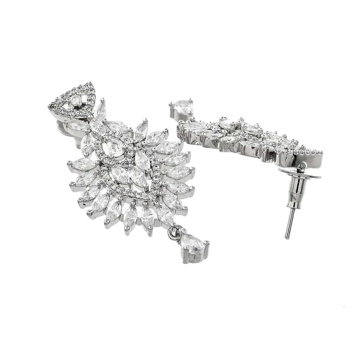 Sparkling Opulence Zircons Choker Jewellery Set - Image 5