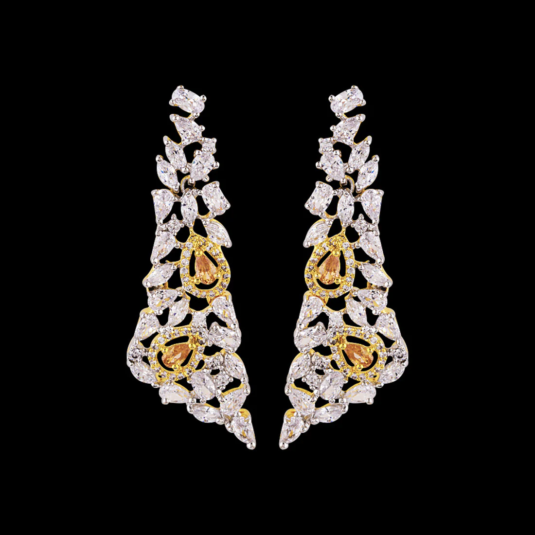 Eternal Sunshine Gemstones Studded Earrings - Image 3