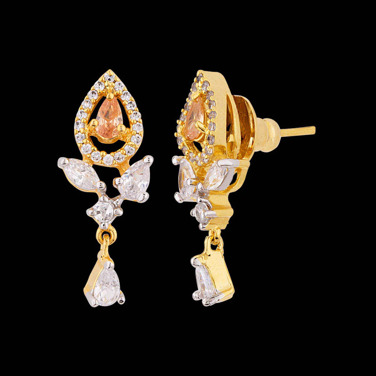Eternal Sunshine Heavily Embellished Pendant Set - Image 4