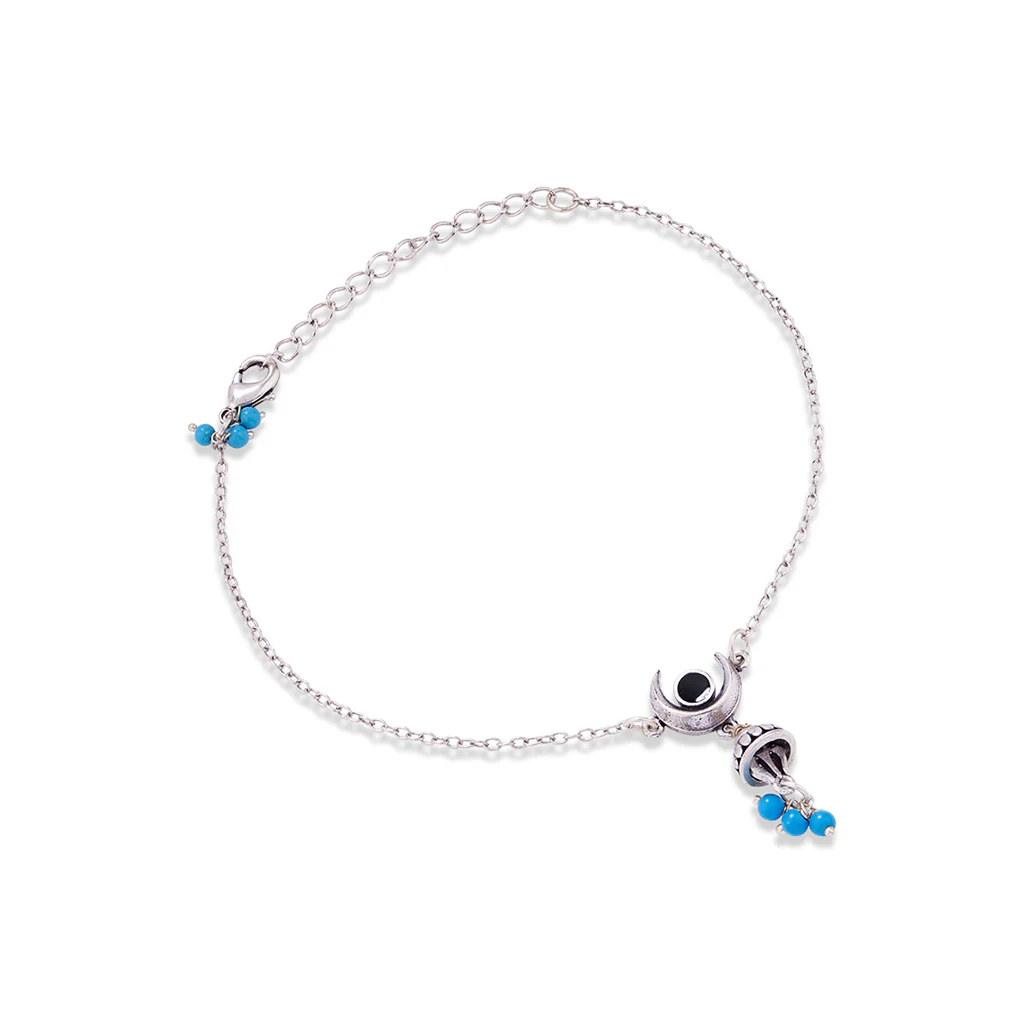 Evil Eyes Aztec Moons Anklets - Image 3