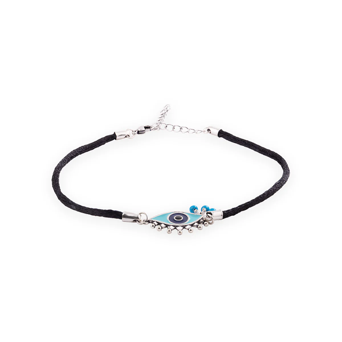 Evil Eyes Enamelled Eye Motif Anklet - Image 3