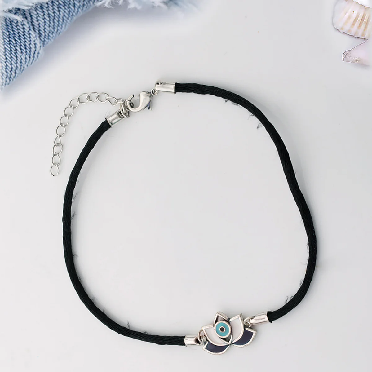 Evil Eyes Eye Motif Anklet - Image 3