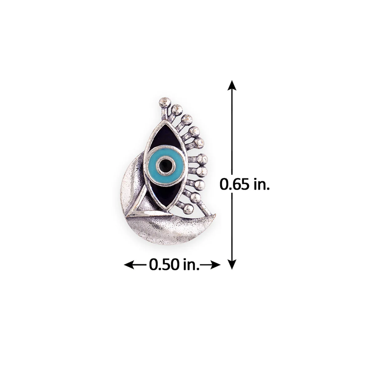 Evil Eyes Eye Motif Earrings - Image 5