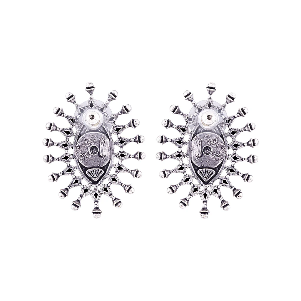 Evil Eyes Spokes Earrings - Image 5