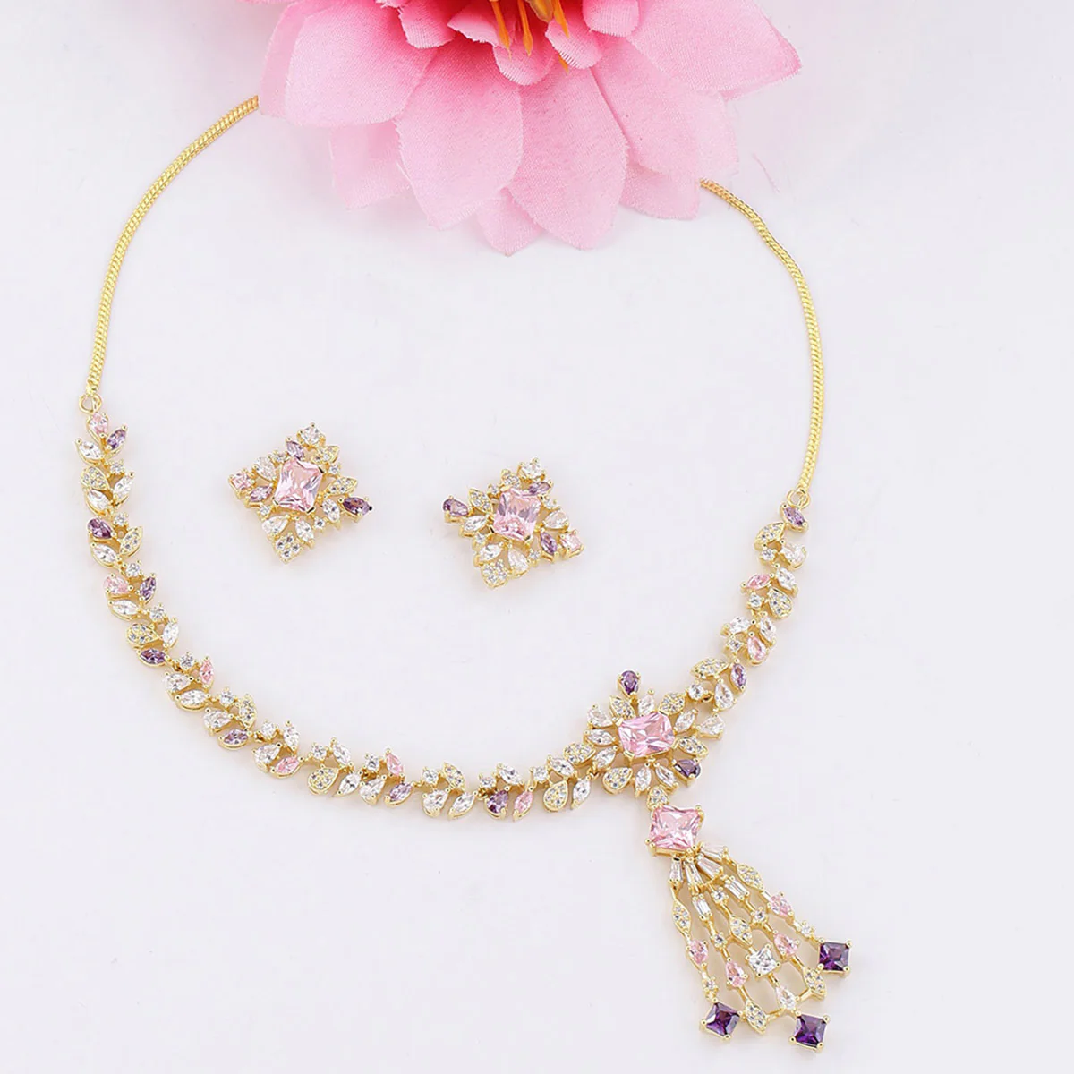 Fairy Tale Victorian Inspired Necklace Set
