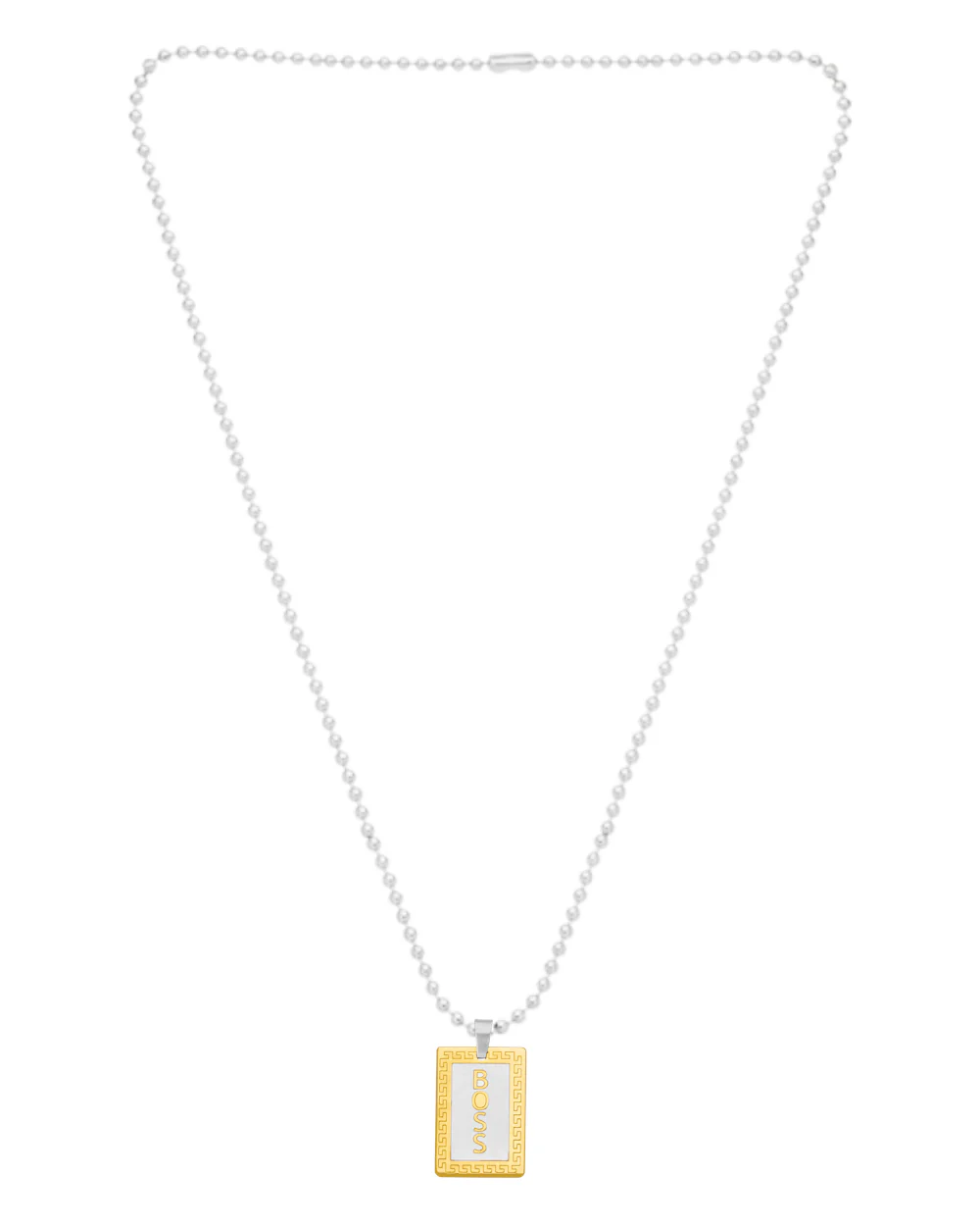 Faith and Trust Dual Plated Boss Pendant - Image 3