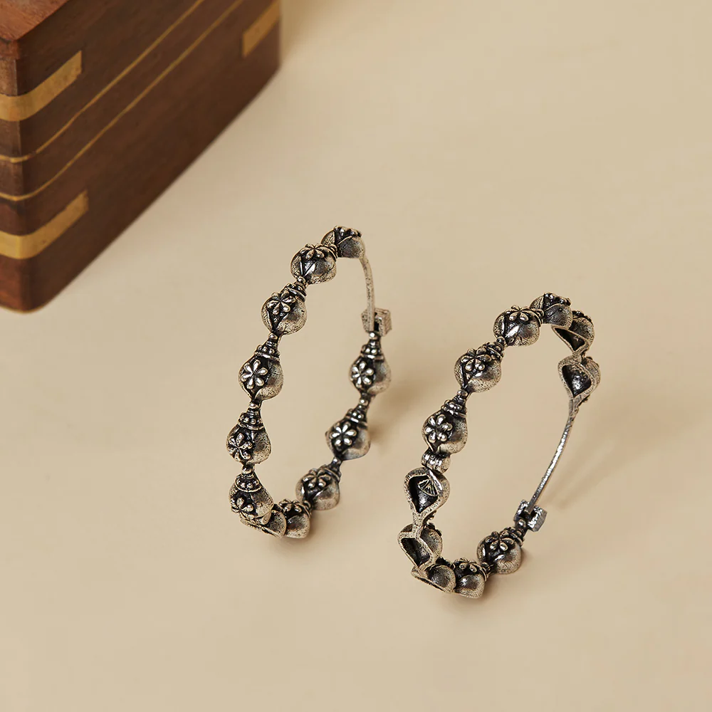 Fashion Trendy Hoops Brass earrings