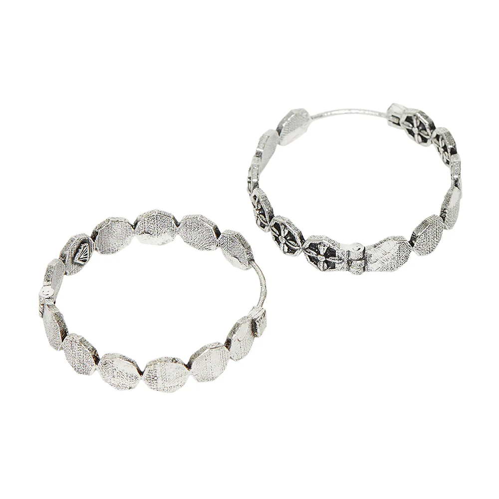 Fashion Trendy Hoops Brass earrings - Image 4