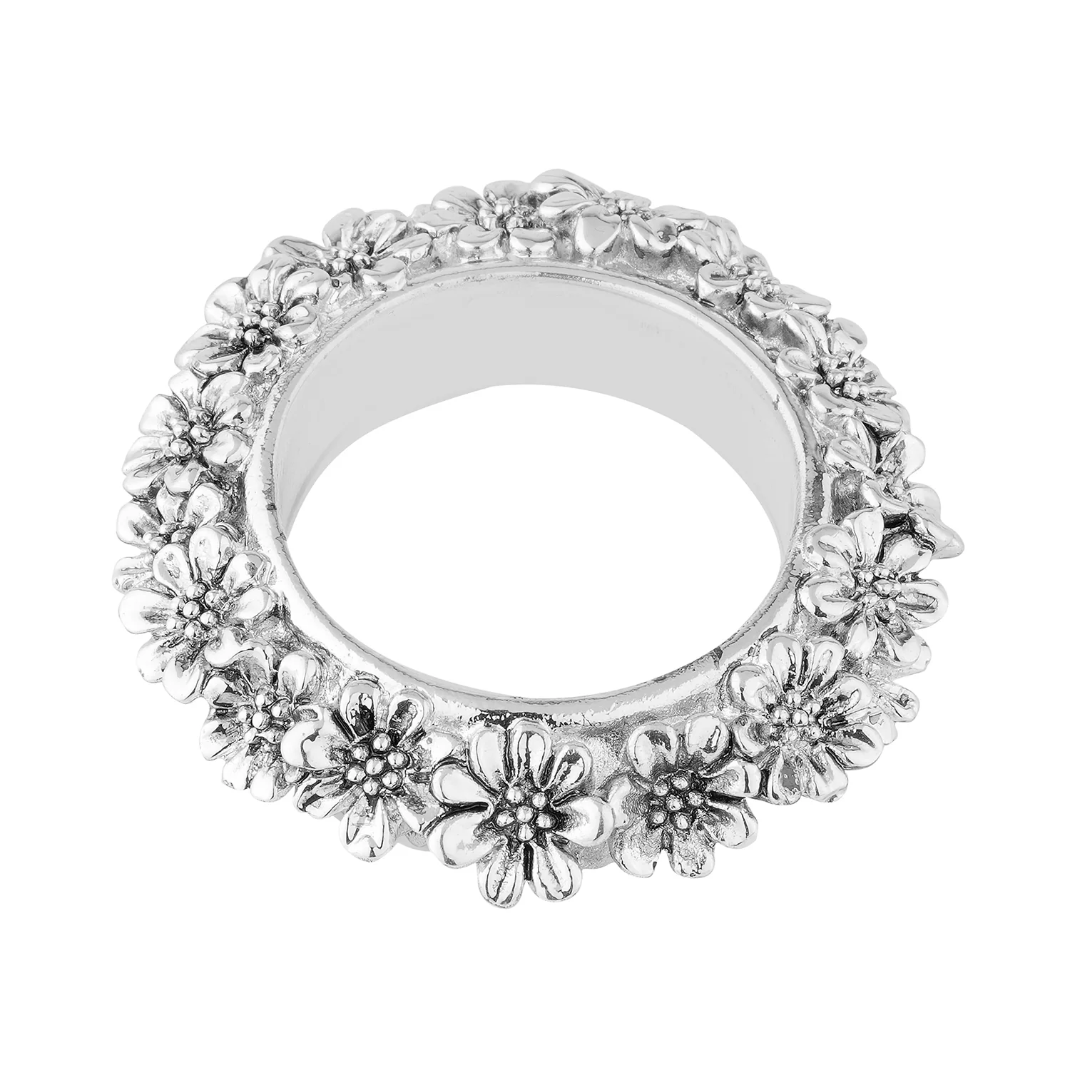 Festive Decorative Floral Tealight Holder - Image 4