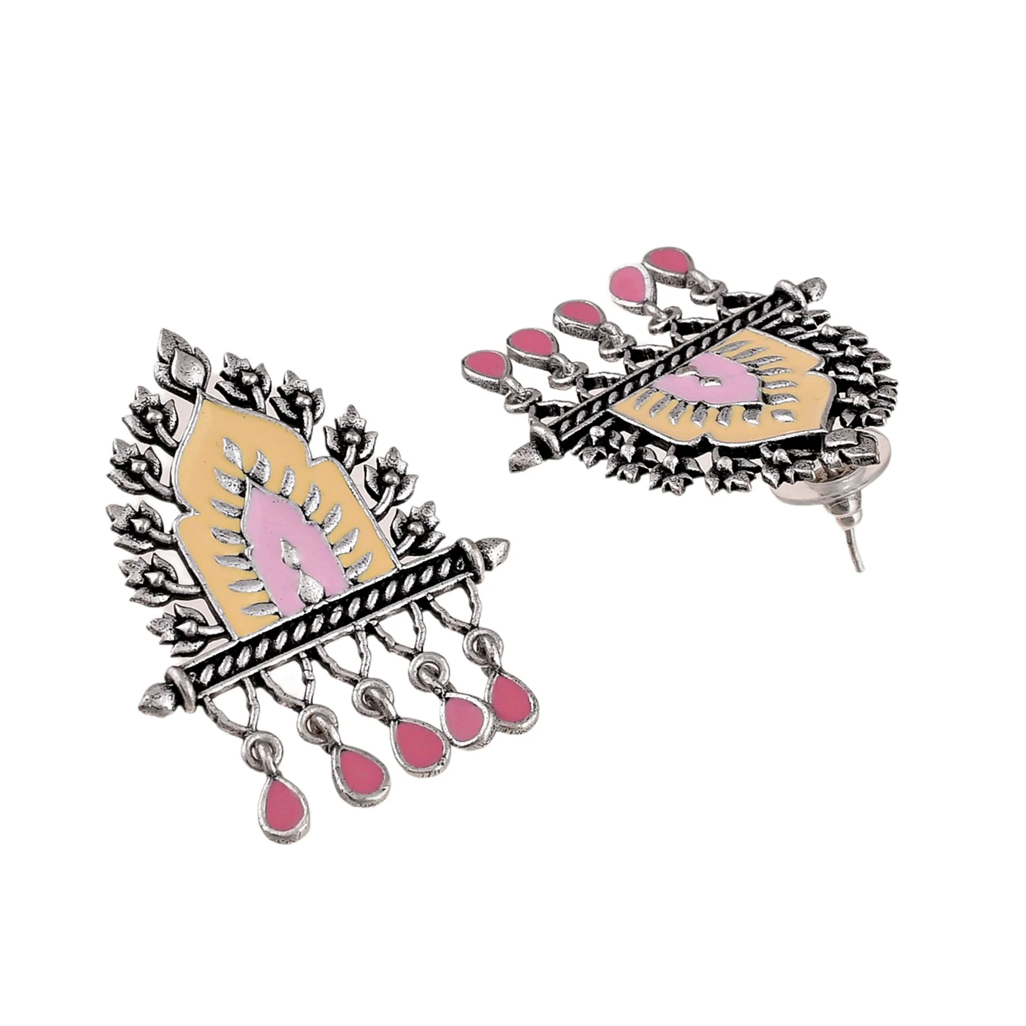 Festive Hues Mystical Dome Inspired Jewellery Set - Image 7