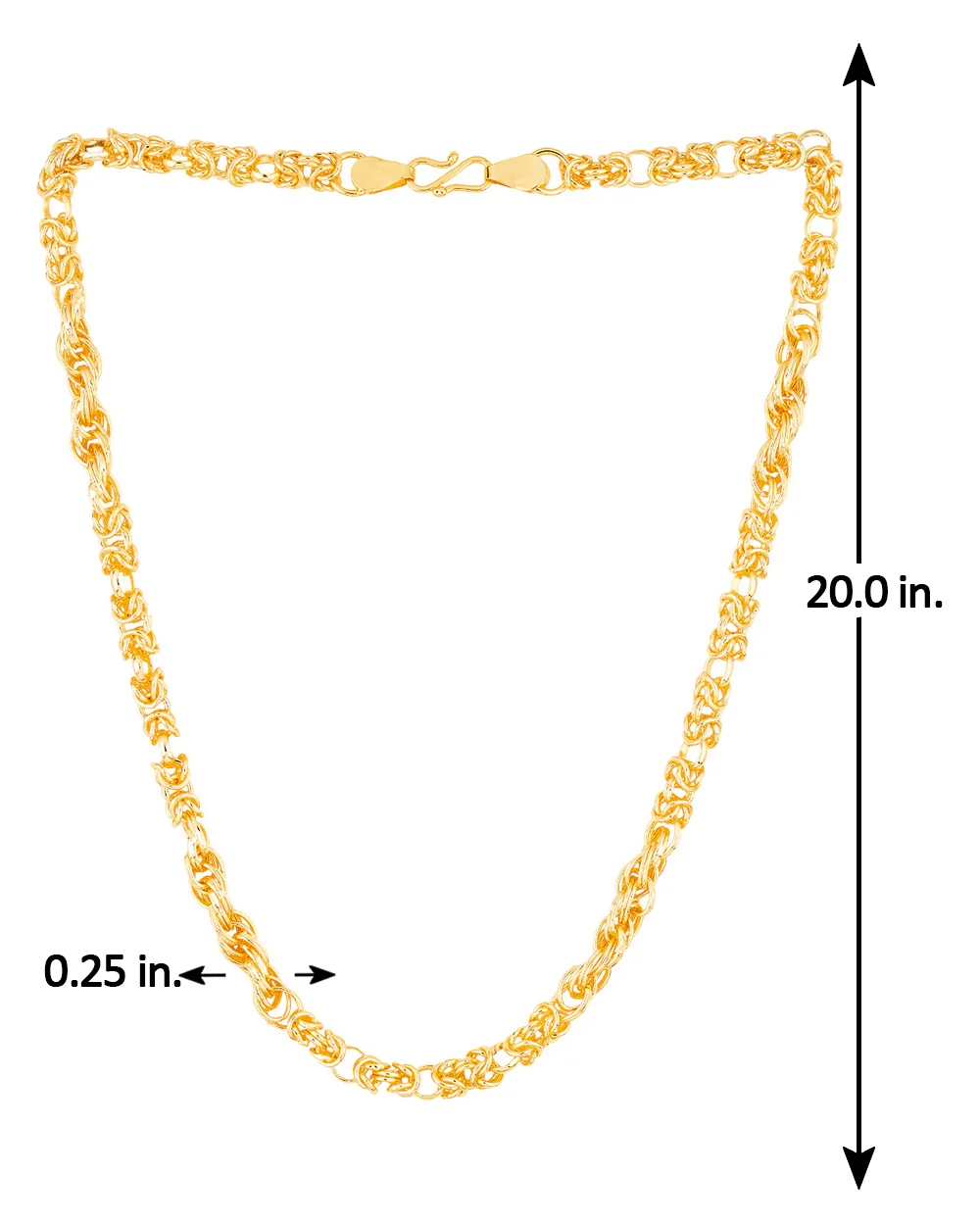 Fine Links Singapore Link Chain - Image 5
