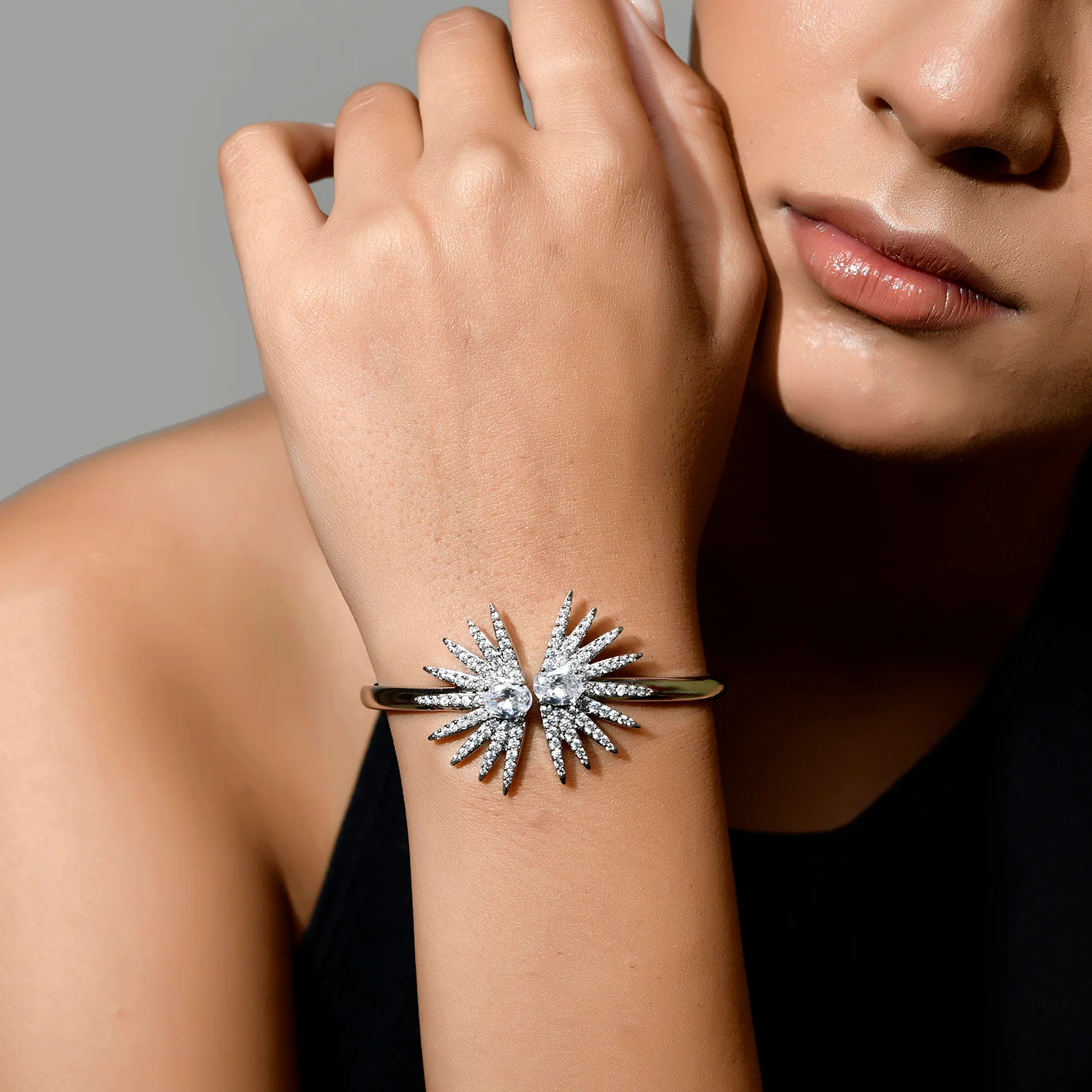 Fireworks Diamond  Spark Cuff - Image 2