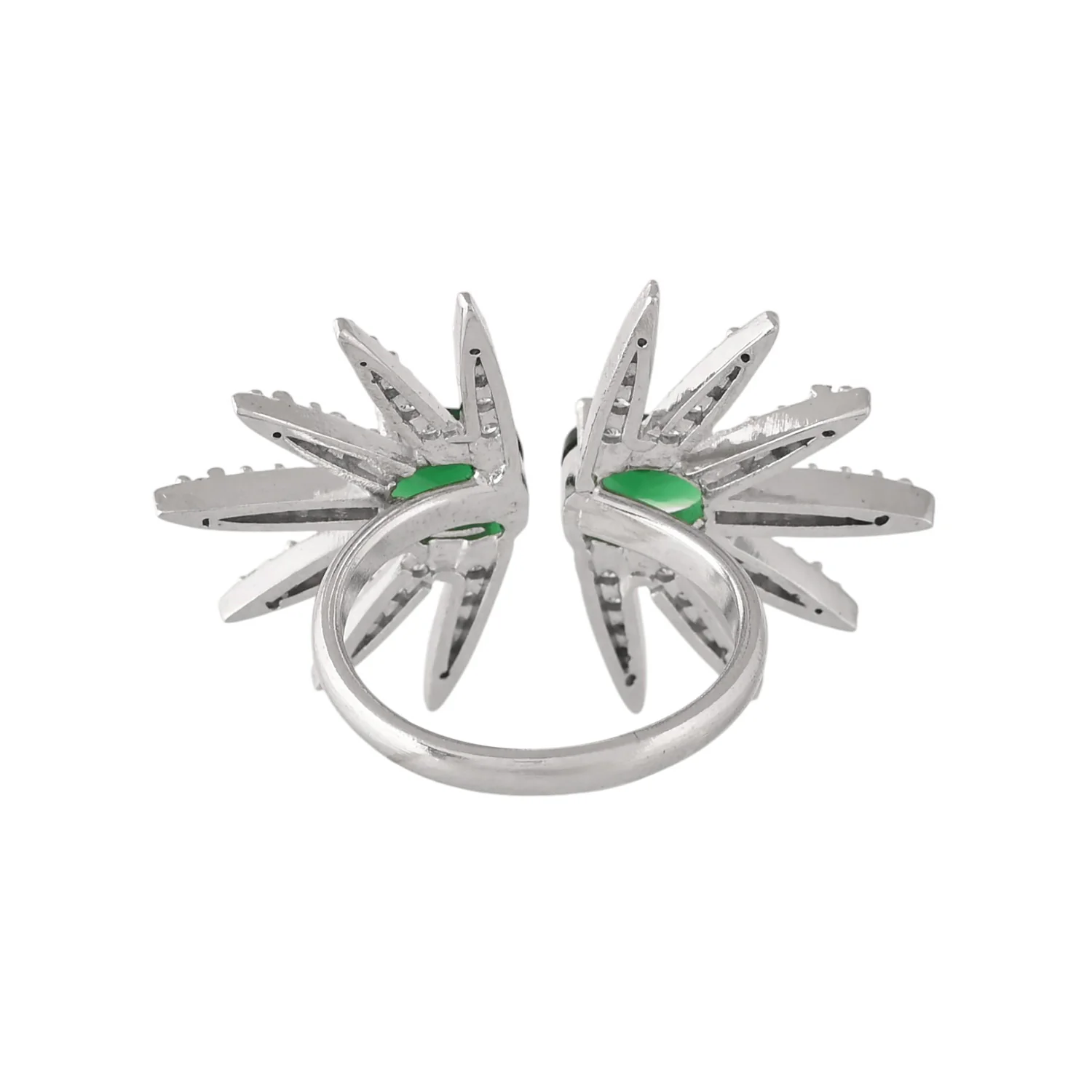Fireworks Emerald Spark Ring - Image 3