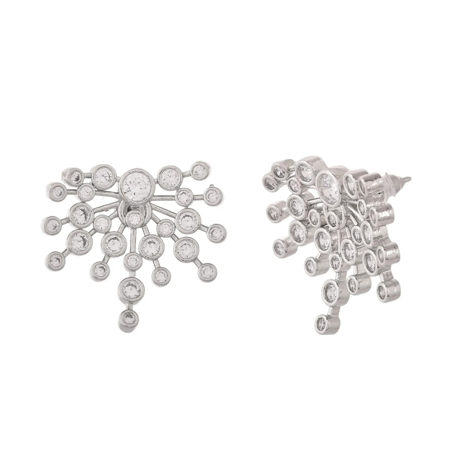 Fireworks Glitter Aura Statement Stud - Image 5