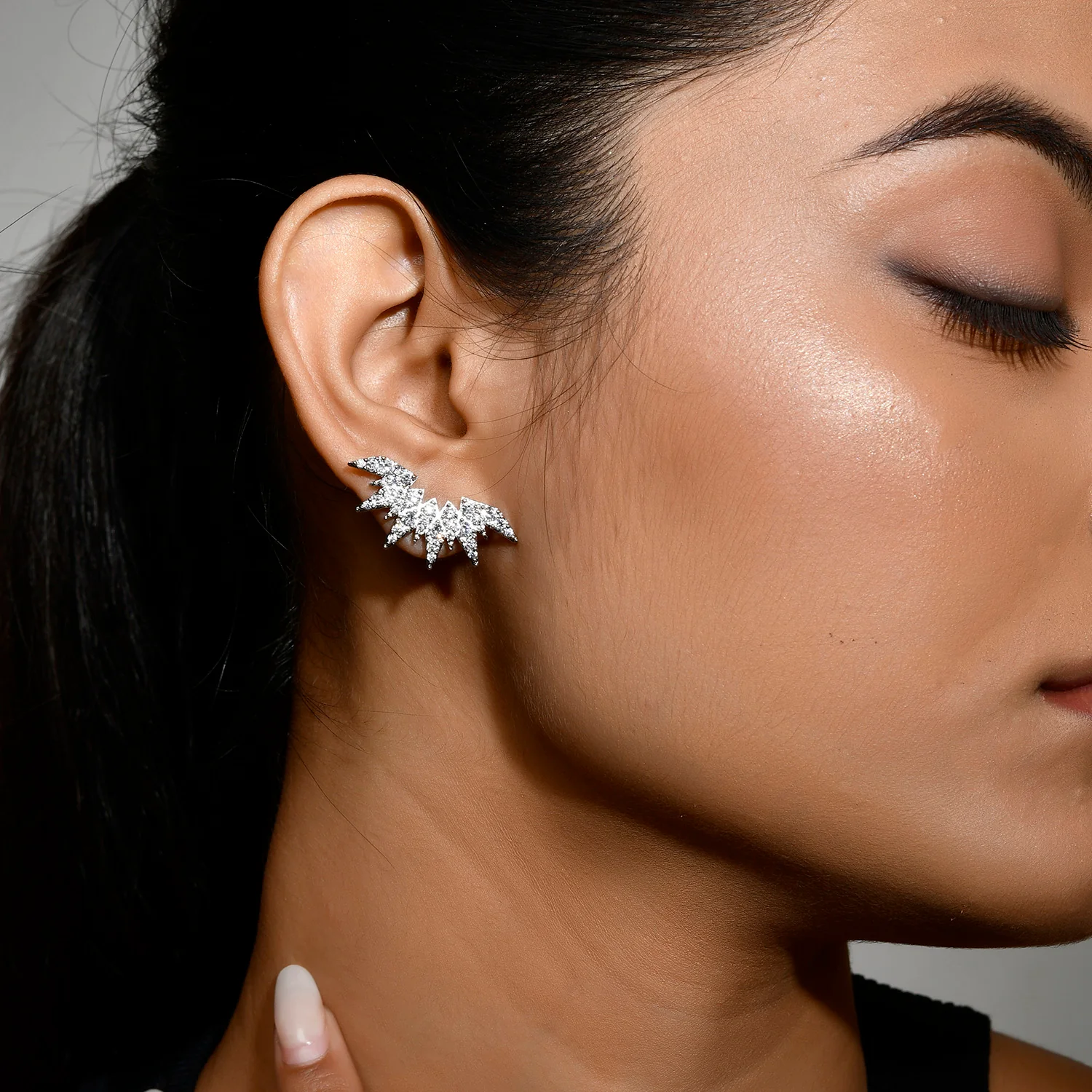 Fireworks Sparkle Burst Ear Studs - Image 2