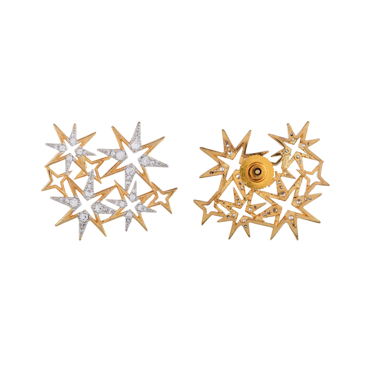 Fireworks Starry Symphony Stud Earrings - Image 3
