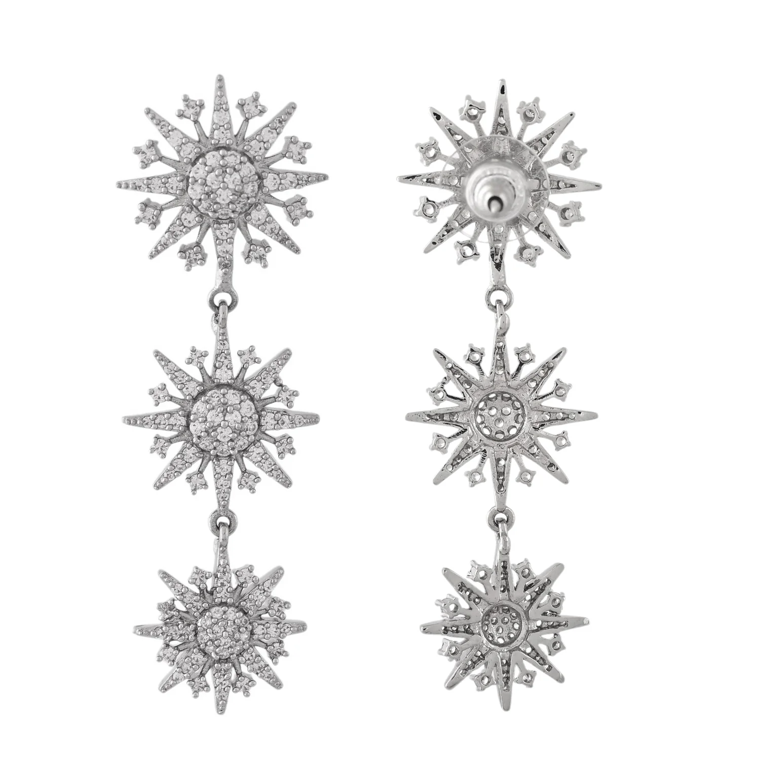 Fireworks Twinkle Glimmer Dangler Earrings - Image 3