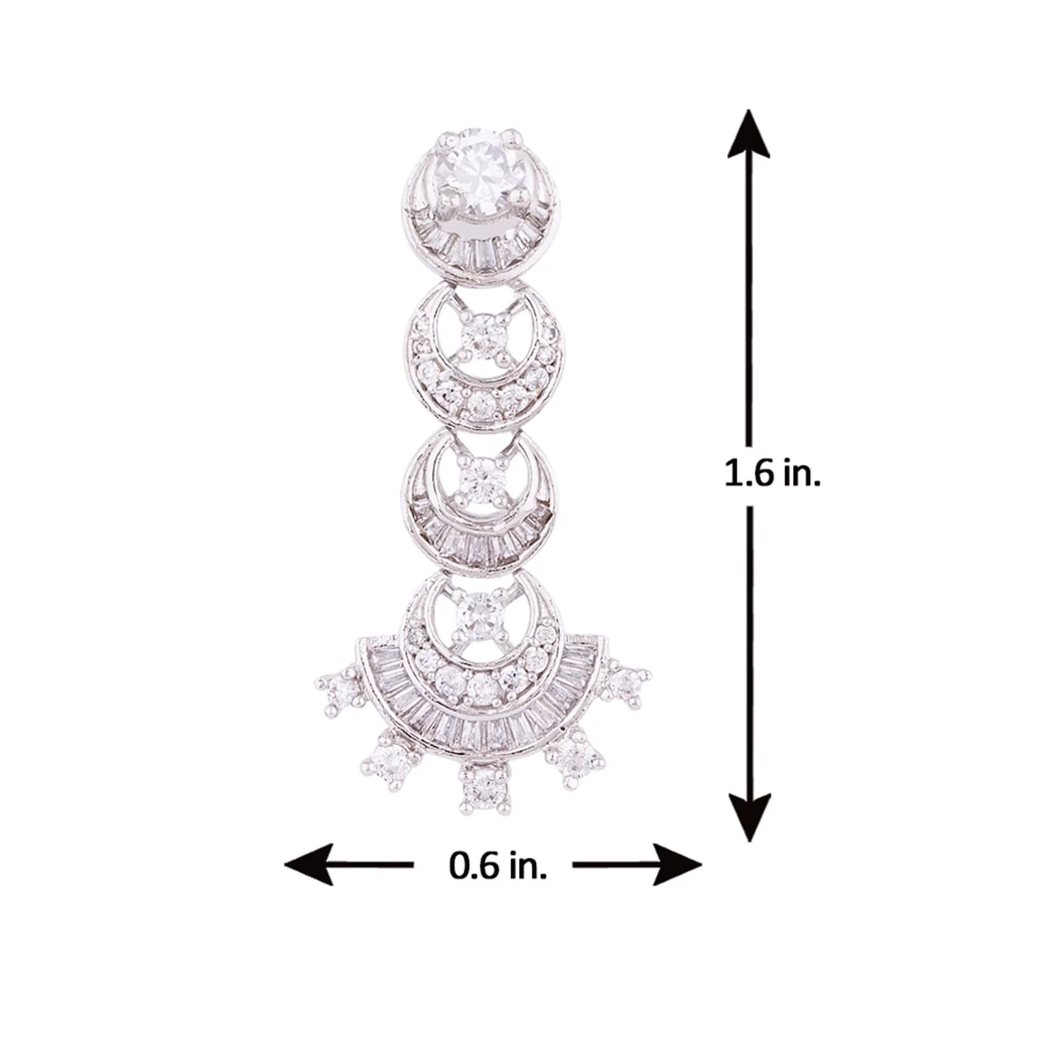First Ray of Sunshine Embellished Drop Earrings - Image 5