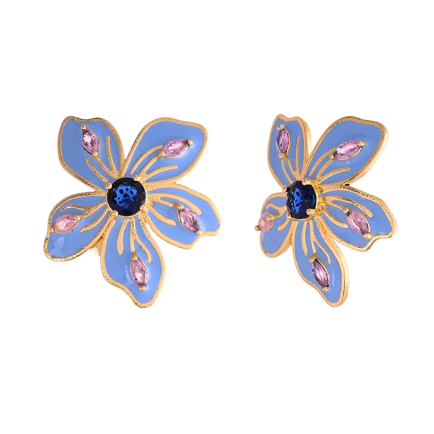 Flower Fantasy Azure Spring Blossom Studs - Image 4