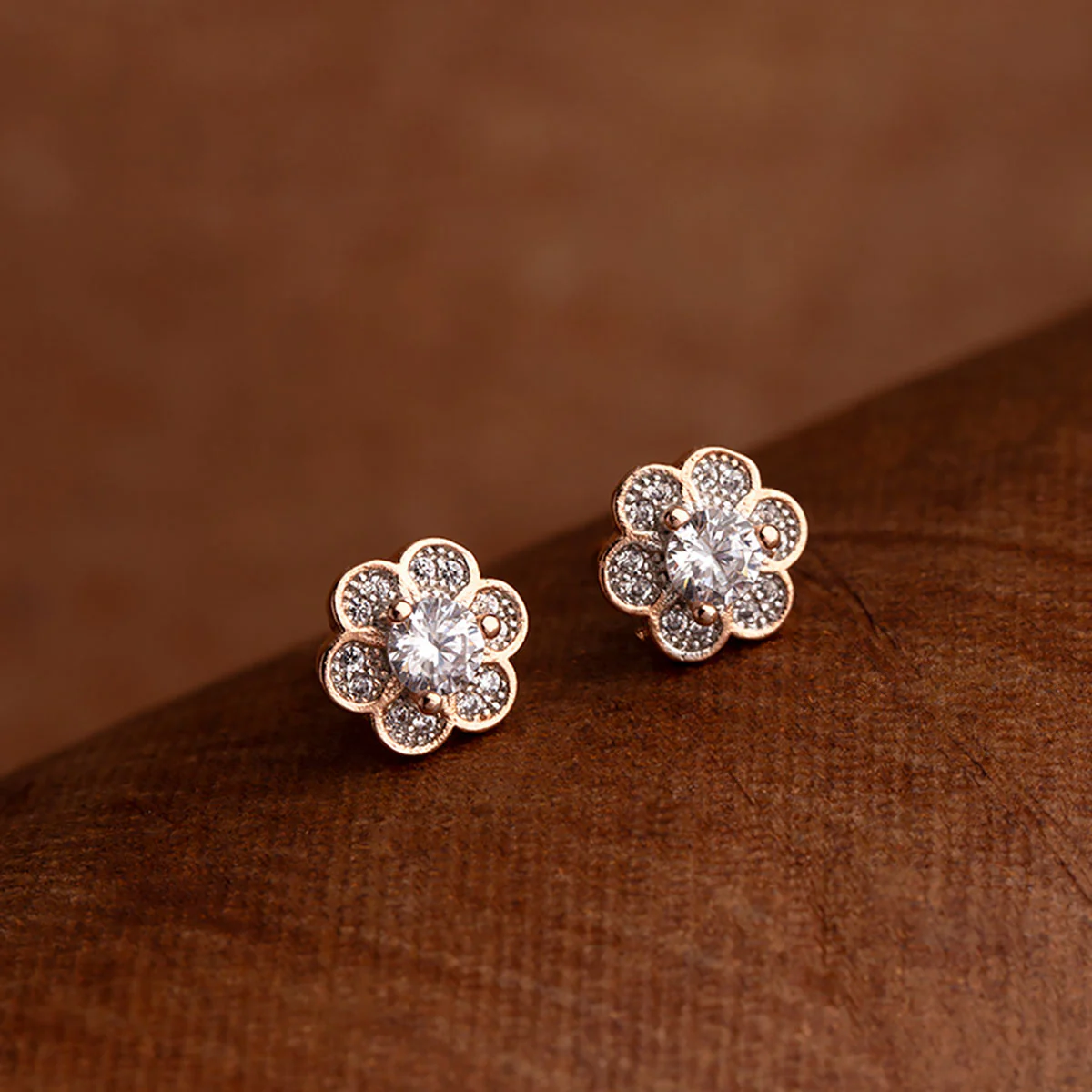 Flower Stud Style Earrings