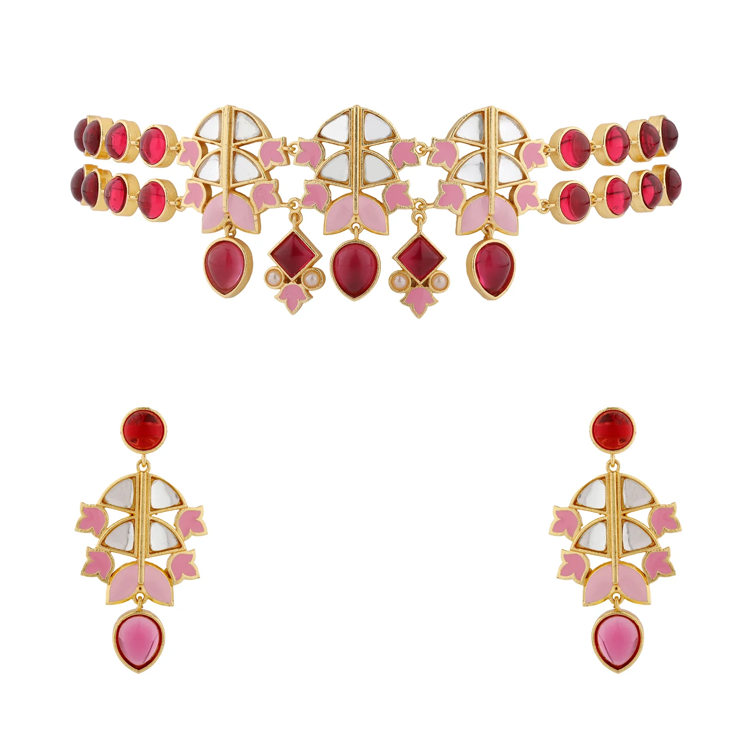 Forever More Lotus Radiance Necklace Set - Image 3