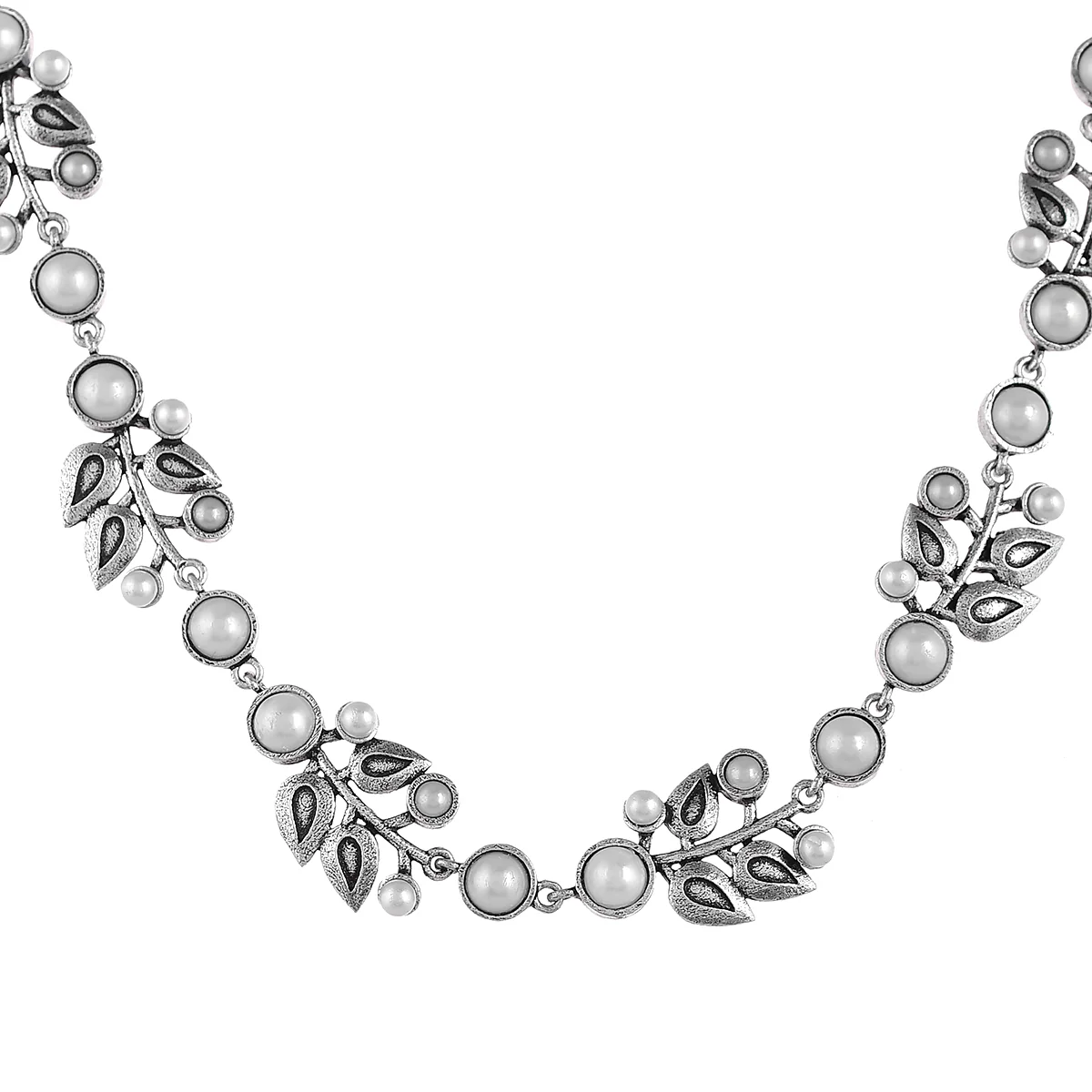 Fresh Fern Blossom Necklace Set - Image 4