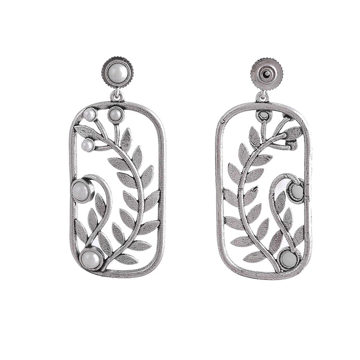 Fresh Fern Floret Drop Earrings - Image 5