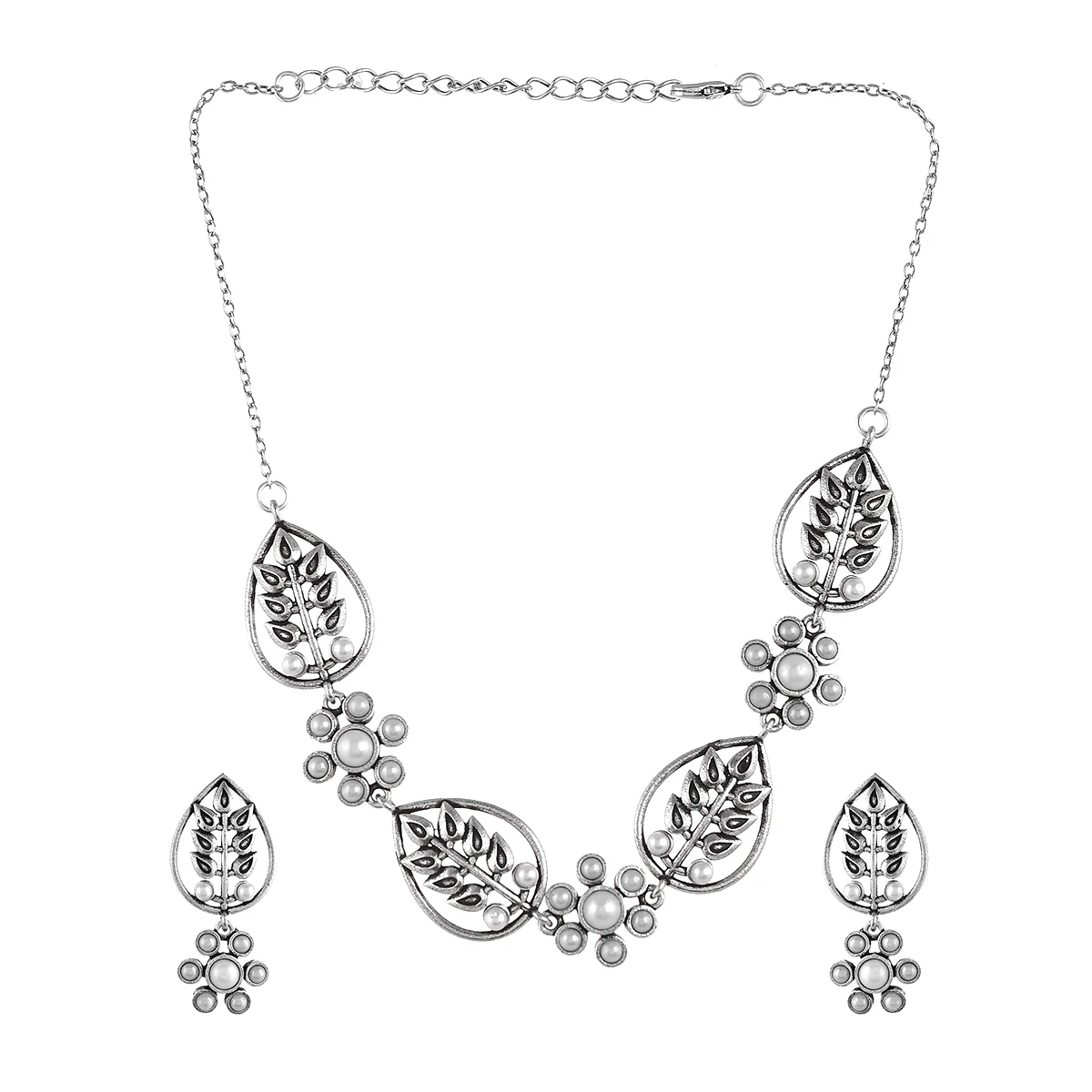 Fresh Fern Myra Necklace Set - Image 3