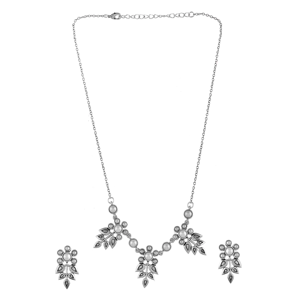 Fresh Fern Rue Necklace Set - Image 3