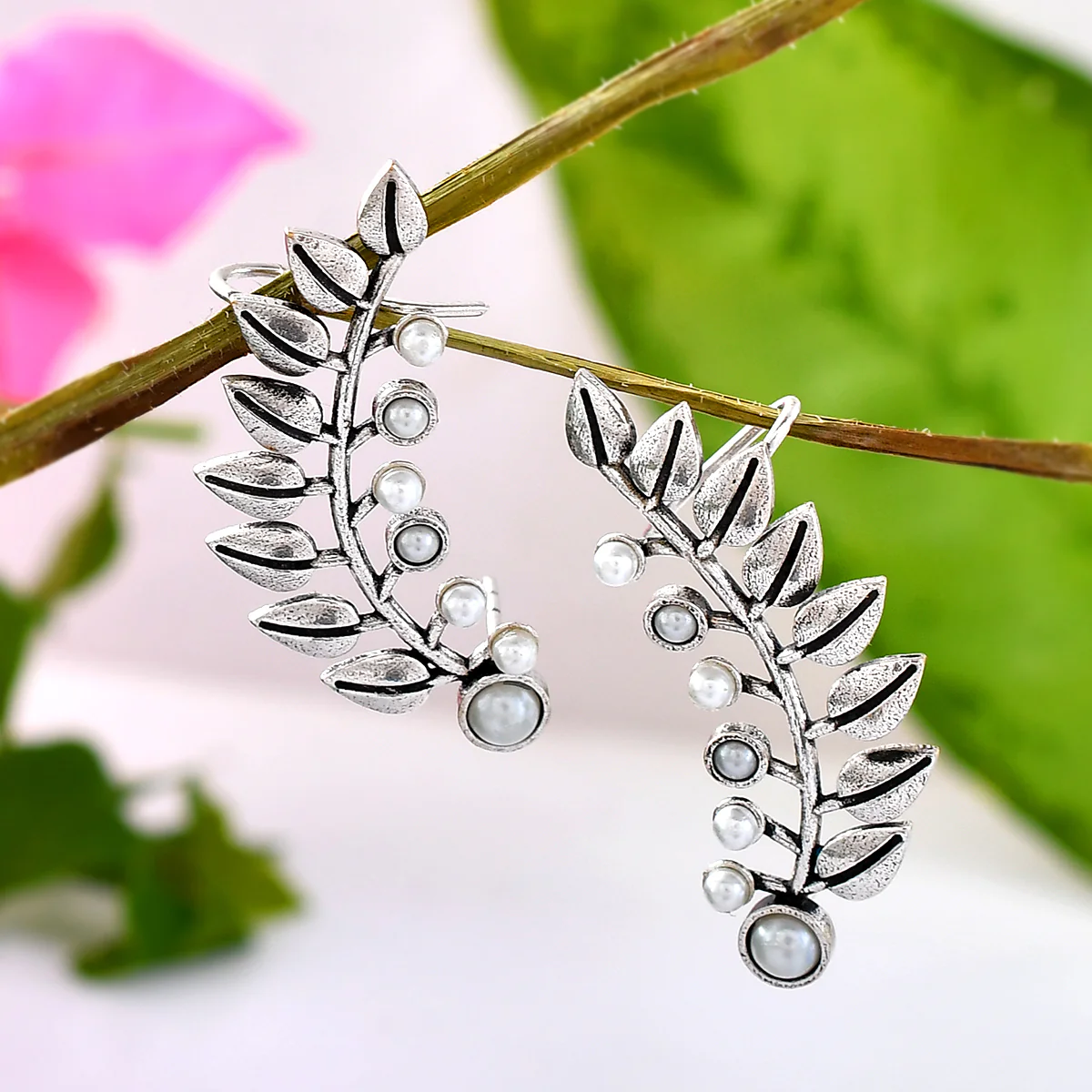 Fresh Fern Zahara Earrings - Image 2